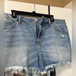 Universal Thread slightly Distressed Denim Shorts